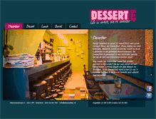 Tablet Screenshot of dessertbar.nl